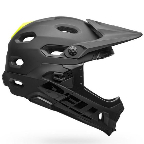 Bell Super DH MIPS 2020 Helmet – Matt/Gloss Black/Green