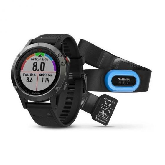 Garmin Fenix 5 GPS Watch - Performer Bundle