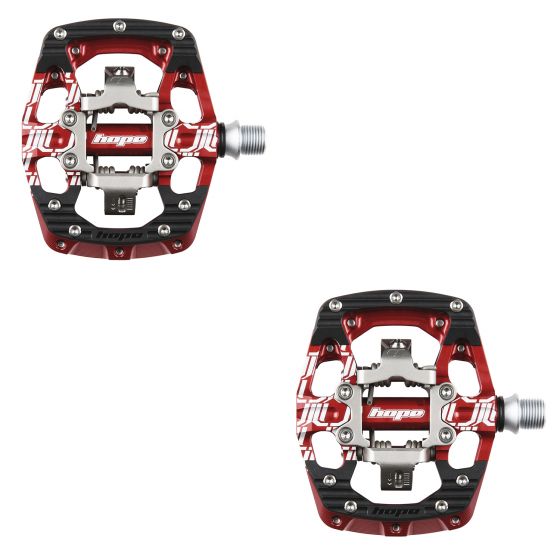 Hope Union Gravity Pedals – Red