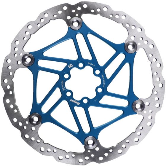 Hope V4 Vented Disc Brake Rotor – Blue
