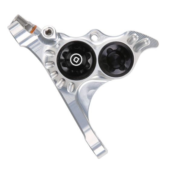 Hope RX4+ Disc Brake Caliper-Flat Mount Front +20-Silver-Dot Oil - Nearly New