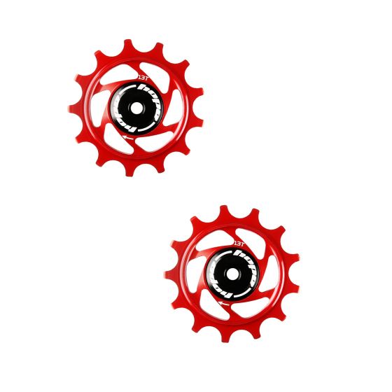 Hope 13-Tooth Jockey Wheels – Red