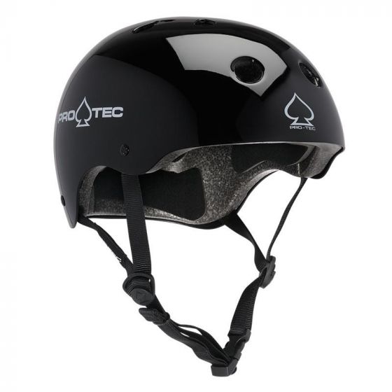 Pro-Tec Classic Certified Helmet-Gloss Black-X-Large - Nearly New