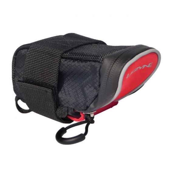 Lezyne Micro Caddy Small Saddle Bag – Red/Black