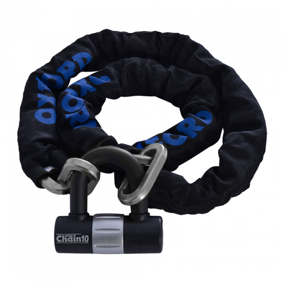 Oxford Chain10 1.4m Chain Lock and Mini Shackle