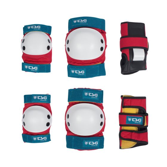 TSG Junior Knee/Elbow/Wristguard Pad Set – Old School