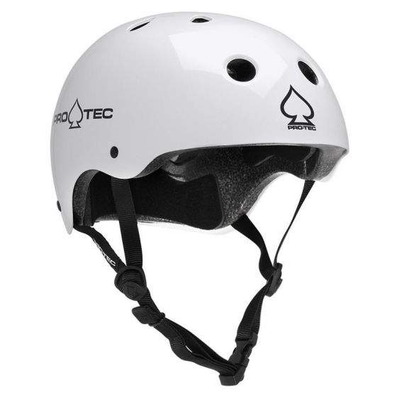 Pro-Tec Classic Certified Helmet – Gloss White