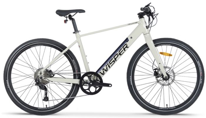 Wisper Tailwind City Crossbar 2024 Electric Bike – Stone