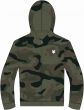 Fox Youth Fox Head Camo Zip Hoodie