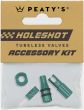 Peaty's Holeshot Fast Flow Tubeless Valves Accessory Kit