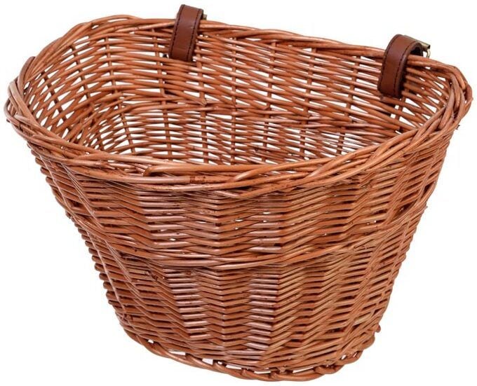 Passport D-Shaped Wicker Basket