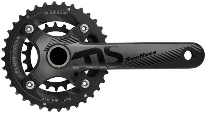 SunRace FCMS66 10-Speed Double Chainset