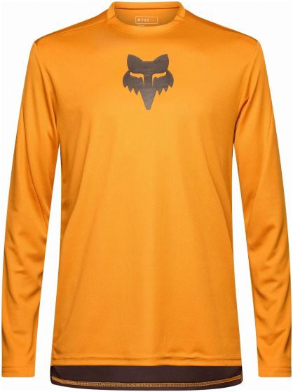 Fox Ranger Fox Head Long Sleeve Jersey – Caramel