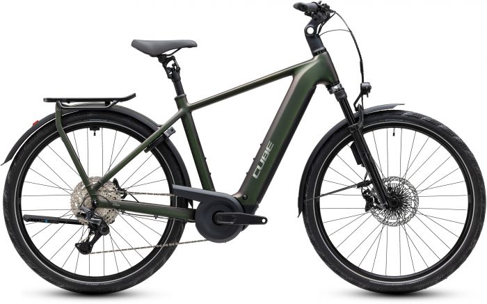 Cube Kathmandu Hybrid EXC 800 Crossbar 2027 Electric Bike – Stellar / Chrome