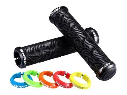 Giant Tactal Double Lock On Grips – Black/Black