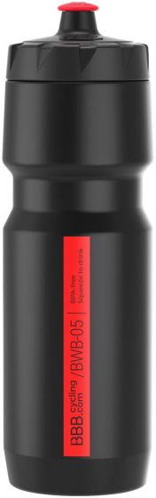 BBB Comptank XL 750ml Bottle – Black / Red