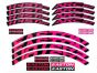 Easton Arc / Heist Wheel Decal Kit – Magenta, image 2 of 2