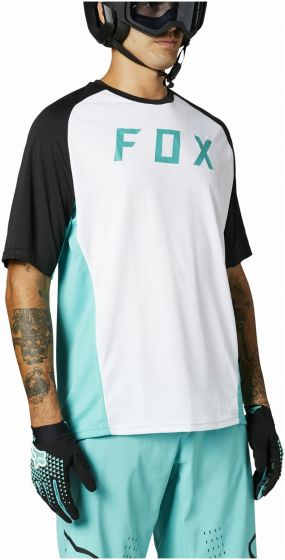 Fox Defend 2021 Short Sleeve Jersey – Teal, image 1 of 3