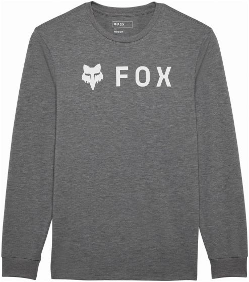 Fox Absolute Long Sleeve Tech Tee – Heather Graphite