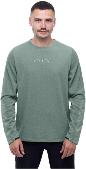 Cube ATX Fleece Long Sleeve Jersey – Mint