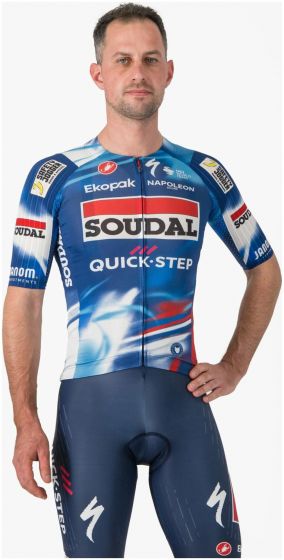 Castelli Soudal Quick-Step Aero Race 8S Short Sleeve Jersey