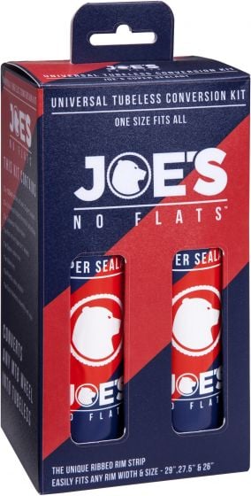 Joe's No Flats Super Sealant Universal Tubeless Conversion Kit