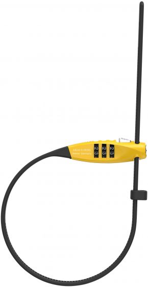 ABUS Combiflex Travelguard Locks – Yellow