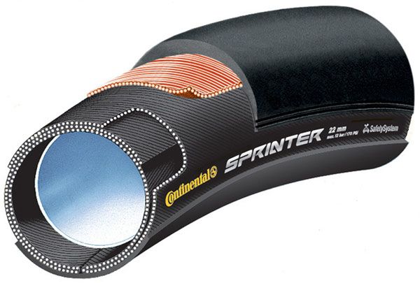 Continental Sprinter 26-Inch Tubular Tyre