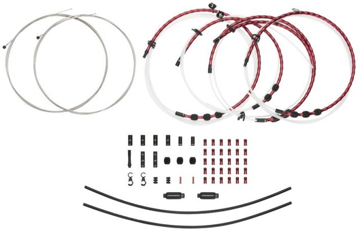 Jagwire Elite Link 2x Shift Kit – Red