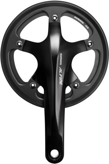 Shimano Alfine FC-S501 2-Piece Chainset – Black