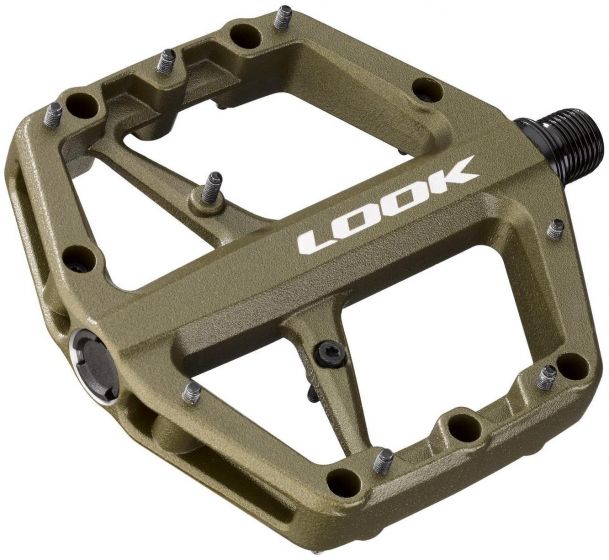 LOOK Trail Roc Flat MTB Pedals – Hope Green