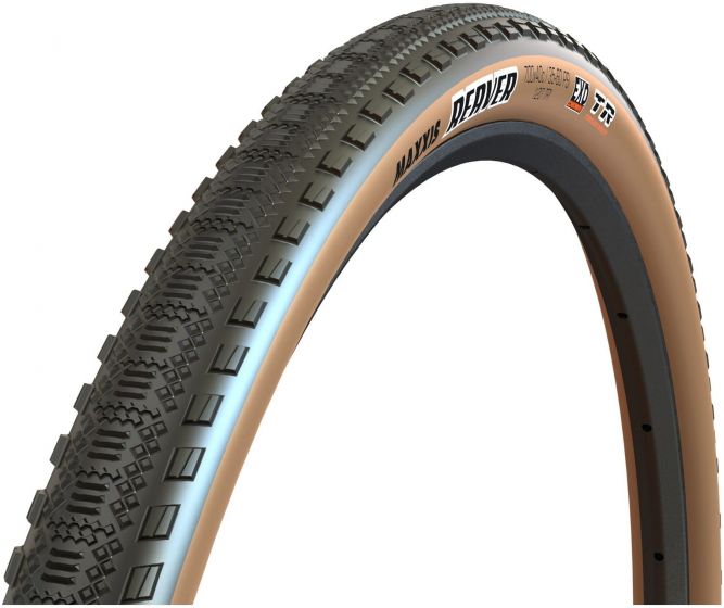 Maxxis Reaver Dual Compound EXO 700c Tubeless Tyre – Brown / Black