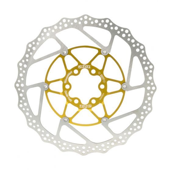A2Z Teppan Yaki SP5 Dots Disc Brake Rotor – Gold