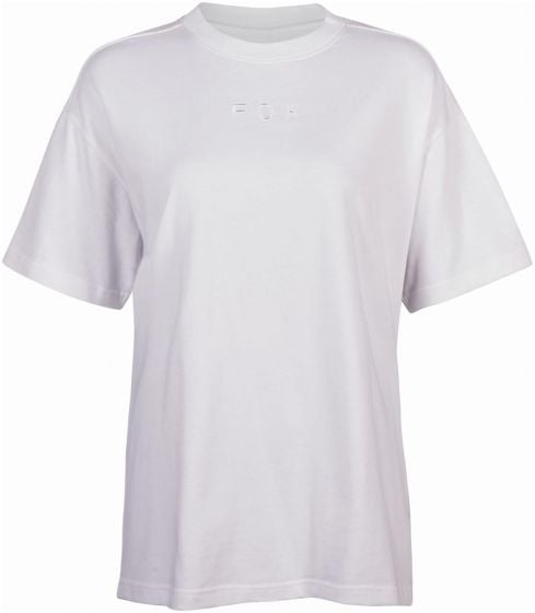 Fox Wordmark Premium Womens Short Sleeve T-Shirt – White