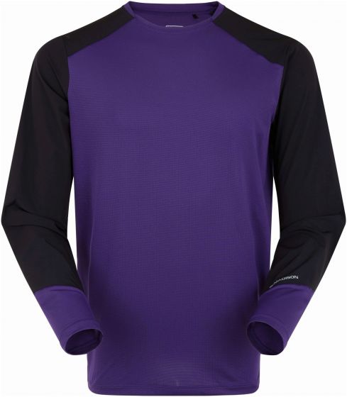 Madison Flux Trail Long Sleeve Jersey – Purple / Black