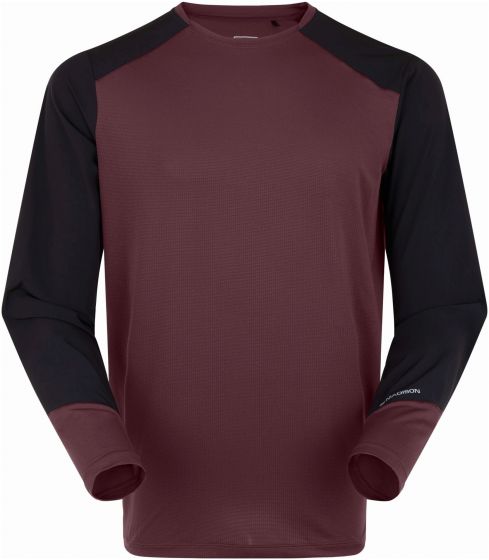 Madison Flux Trail Long Sleeve Jersey – Red / Black