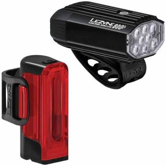 Lezyne Micro Drive 800+ & Strip Drive 300+ Light Set