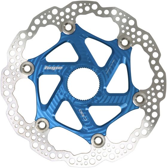 Hope Floating CentreLock Disc Brake Rotor – Blue