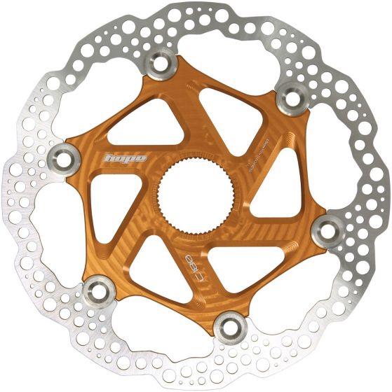Hope Floating CentreLock Disc Brake Rotor – Orange