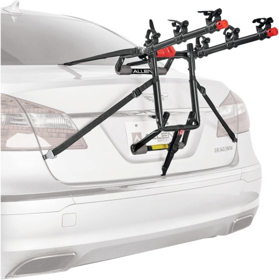 Allen Sports Deluxe+ Trunk Mount 3-Bike Car Rack