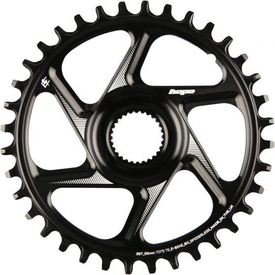Hope R22 Bosch Gen 4 55mm Wide E-Bike Spiderless Retainer Chainring