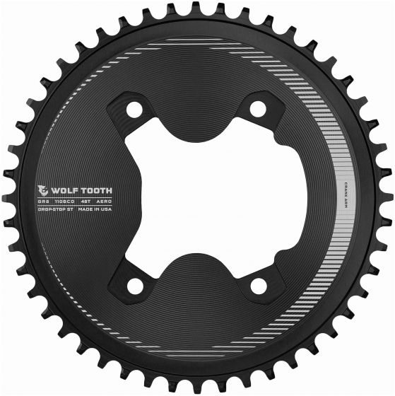Wolf Tooth Shimano GRX 110BCD Asymmetric Aero Chainring