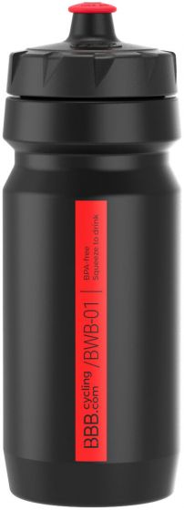 BBB CompTank 550ml Bottle – Black / Red