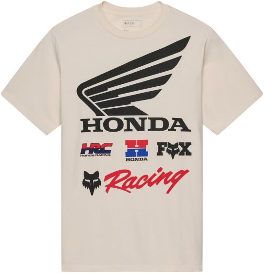Fox Honda 195 Original T-Shirt – Off White