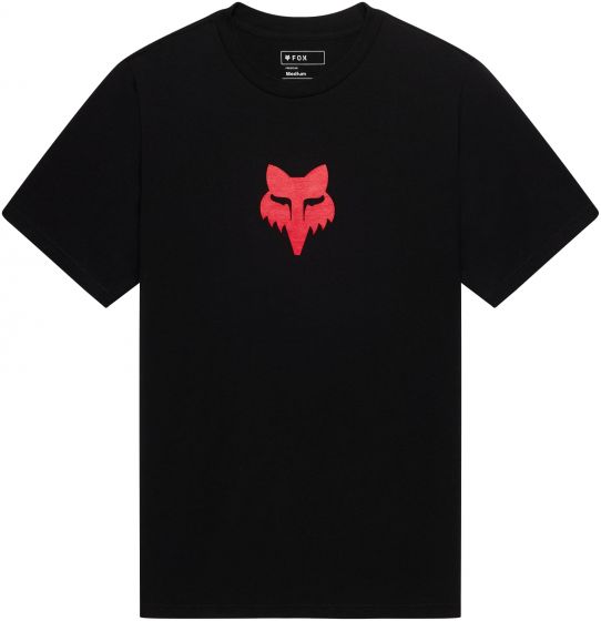 Fox Head 195 Original T-Shirt – Black / Red