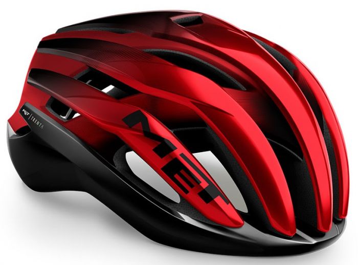 MET Trenta MIPS Helmet – Black / Red