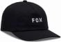 Fox Wordmark Adjustable Hat