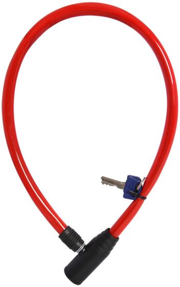 Oxford Hoop 4 Cable Lock – Red