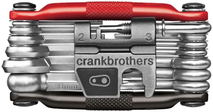 Crank Brothers Multi-19 Tool – Black / Red