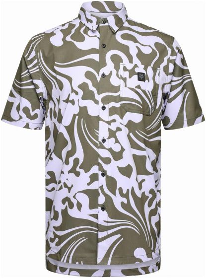 Fox Ranger Woven Short Sleeve Jersey – Military